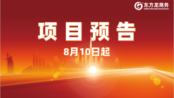 13個優質投資選址項目，總投資額超百億，8月10日陸續安排對接政府園區