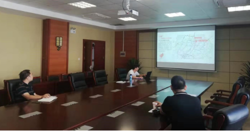 陪同光伏產業(yè)鏈投資選址項目方前往浙江紹興政府園區(qū)對接考察，全面交流合作意向